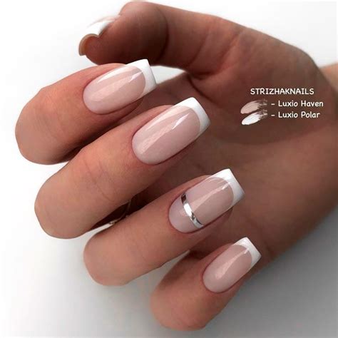 French For Squoval Nails Manis That Will Make You Adore Squoval Nails