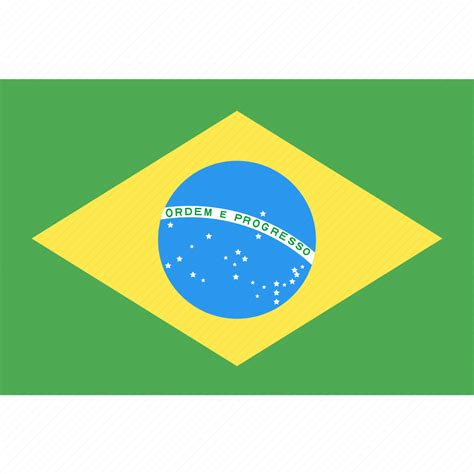 brazil country flag nation world icon download on iconfinder