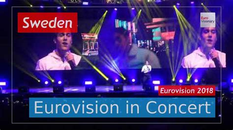 Sweden Eurovision 2018 Live Benjamin Ingrosso Dance You Off