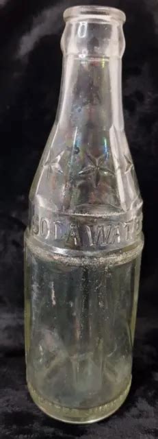 Vintage Coca Cola 6 Star Soda Water Bottle 6 Oz Pat June 1 1926 No City 1500 Picclick
