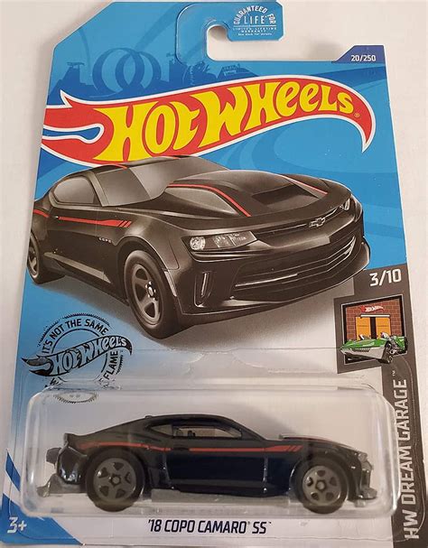 Hot Wheels 2020 Hw Dream Garage 18 Copo Camaro Ss Black 20250 Toys