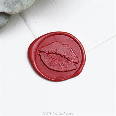 Wax Seals Stamp Lips Stamp Kit Wax Seal Stamp Wedding Invitation T Diy Clear Aliexpress