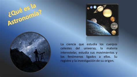 La Astronomia