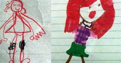 Love How My Students Depict Me The On One The Left Is This Years