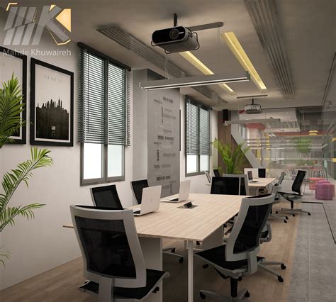 Modern Programming Office Design Mk Interior Design On Behance