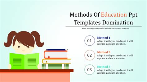 Education Ppt Templates Methods Of Education Ppt Templates