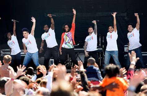 Michelle Obama Gets Down For Lets Move Anniversary The Washington