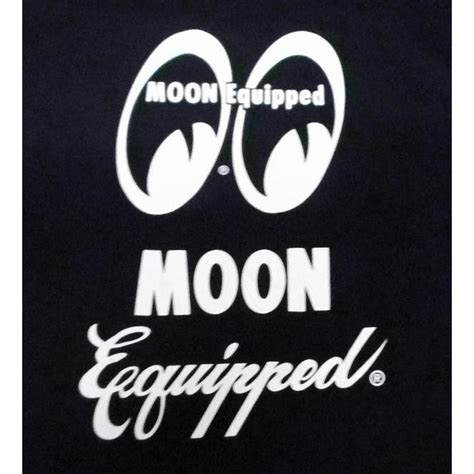 ムーンアイズ Tシャツ Moon Equipped Logo 黒 Mooneyes 正規品 Sht00894マンブルズ バンドtシャツ