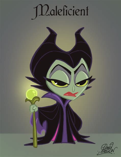 Maleficent Chibi Disney Villains Fan Art 25791385 Fanpop