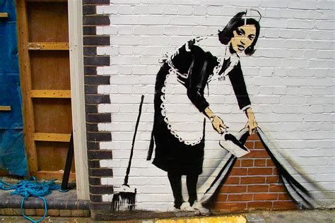 El Arte Del Stencil Banksy Kunst Ideer Banksy Gadekunst