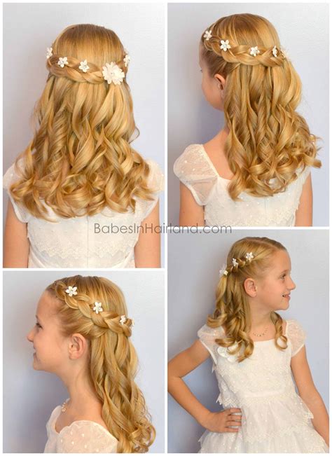 15 best flower girl hairstyles for weddings you should try flowergirl girl hairstyle wedd