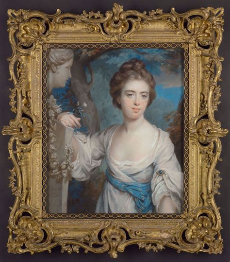 Francis Cotes Mary Colebrooke Later Lady Aubrey 17501781