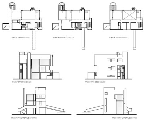 Smith House Richard Meier Plans Richard Meier Home Design Plans House