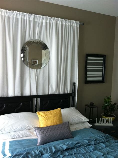 29 Best Curtain Headboard Ideas Images On Pinterest Home Ideas My
