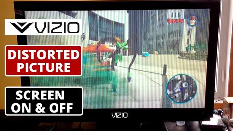 How To Fix Vizio Tv Screen Is Distorted Tv Screen Flickering