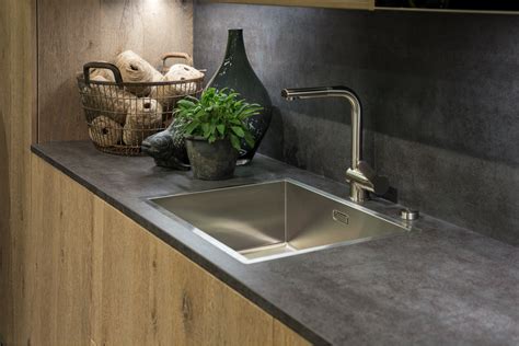 Sintered Stone Iron Grey Iron Collection From Neolith Kitchen