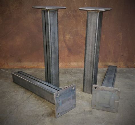 Metal Tube Table Legs Set Of 4 By Steelimpression On Etsy Kitchen