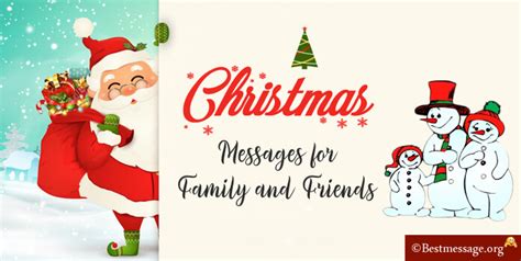 Christmas Messages for Family and Friends, Short Merry Christmas Wishes
