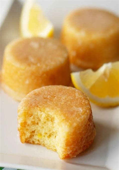 Mini Lemon Drop Cakes Lemon Cake Recipe Lemon Dessert Recipes Lemon Drop Cake Recipe