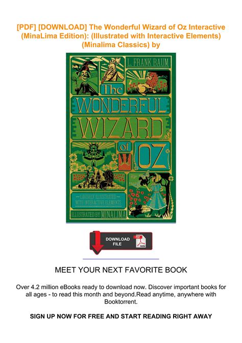 Pdf Download The Wonderful Wizard Of Oz Interactive Minalima