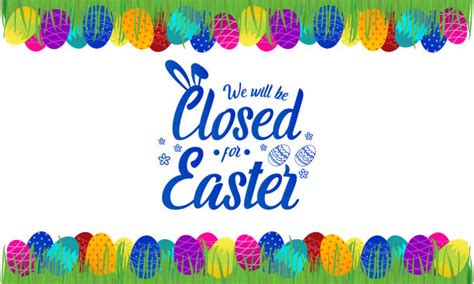 120 Closed For Easter Stock Illustrations Royalty Free Vector