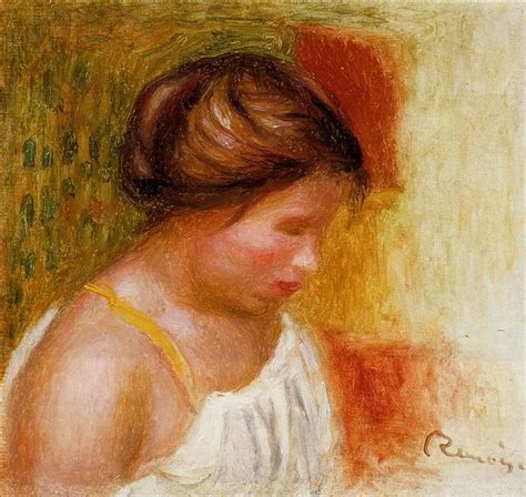 Gabrielle In A Chemise 1905 Pierre Auguste Renoir