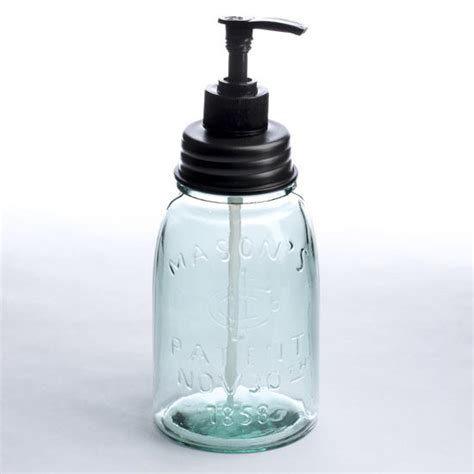 Mason Jar Soap Dispenser Kitchen And Bath Home Decor