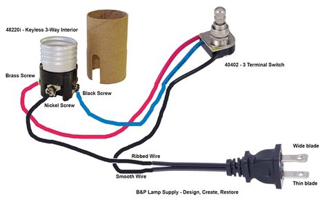 3 Terminal Lamp Socket Wiring Diagram