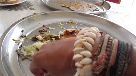 Maybe you would like to learn more about one of these? Ethiopia: Eating injera traditional food - YouTube