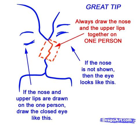 In this tutorial you'll get a chance to draw the ha. How to Sketch an Anime Kiss, Step by Step, Anime People ...