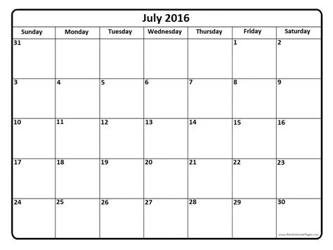 July Printable Calendar Calendar Template 2021