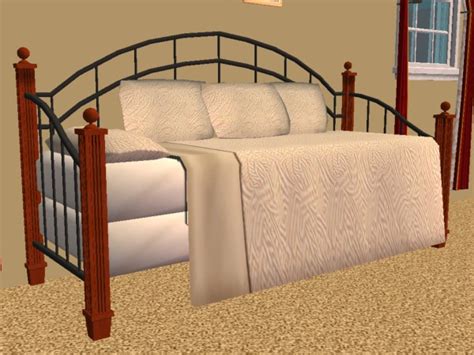 Mod The Sims Camelot Wood Daybed