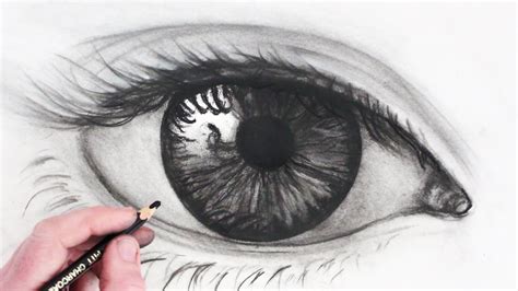 How To Draw A Realistic Eye Narrated Sketch Human Eye Drawing Eye