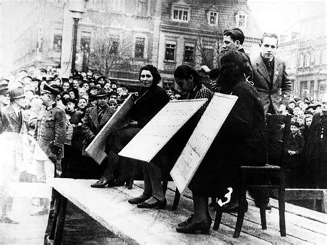 In just a few hours, 1400 synagogues were this exhibition depicts the brutal blow suffered by the jews on kristallnacht: Pogrom November 1938: Testimonies from Kristallnacht ...