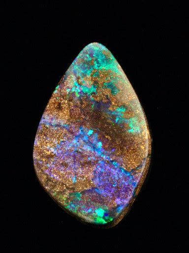 Paraiba Reef Australian Boulder Opal 174 Ct Marty Magic Store