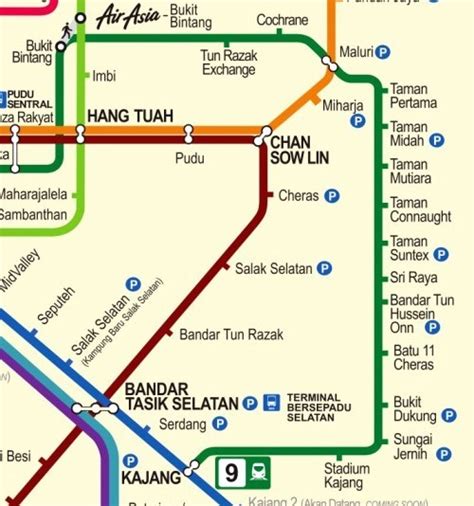 The vibrant red colours and pattern unique to the station also underline the liveliness of the place and setting. MRT Bukit Bintang to Kajang Train Times - Fare
