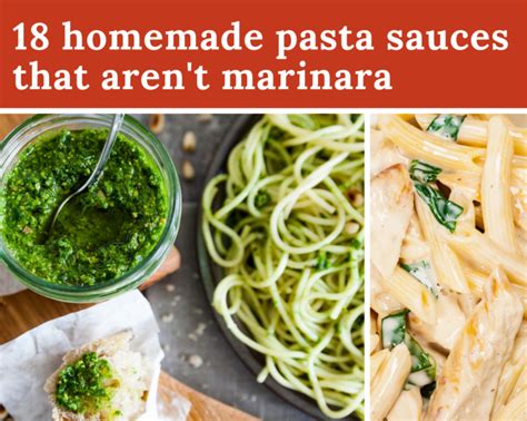 Homemade Pasta Sauces That Arent Marinara Just A Pinch Hot Sex Picture