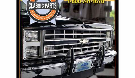 1973 To 1987 Chevy Truck Parts Catalog