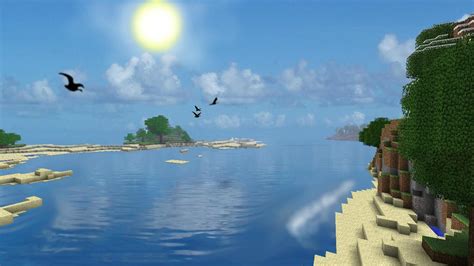 Minecraft Realistic Water Wallpapers Wallpaper Cave