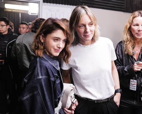 Natalia Dyer Zadig And Voltaire Show During New York Fashion Week In