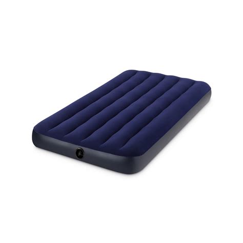 Inflatable sleeping pad air cushion mattress bed mat pillow outdoor camping tool. Intex 8.75" Classic Downy Inflatable Airbed Mattress, Twin ...