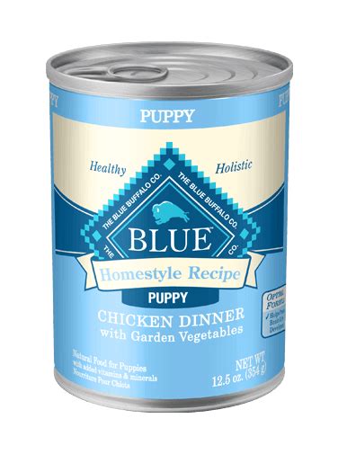 Blue buffalo dog food is the most popular in the current world. BLUE Homestyle Recipe® Wet Puppy Food Chicken Dinner with ...