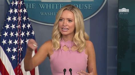 Press Conference Kayleigh Mcenany Holds A Press Briefing At The White