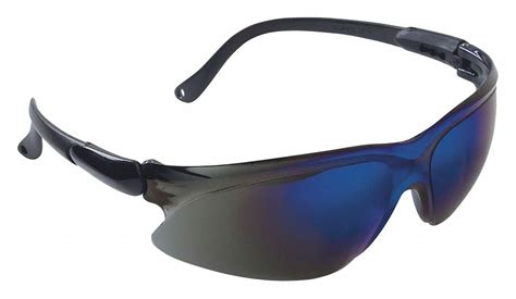 kleenguard v20 visio scratch resistant safety glasses blue mirror lens color 3wmd1 14475