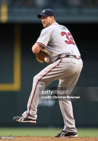 Starting Pitcher Derek Lowe Of The Atlanta Braves Pitches Against The