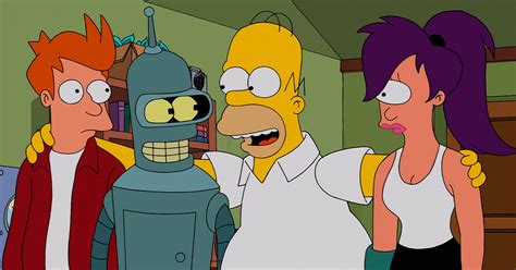 Cuando Homer Conoci A Bender Imprescindibles De La Comedia De Animaci N