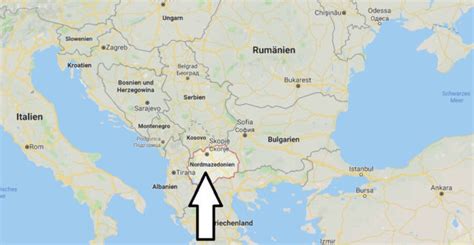 Nordmazedonien (mazedonisch северна македонија severna makedonija ; Wo liegt Mazedonien? Wo ist Mazedonien? in welchem Land ...