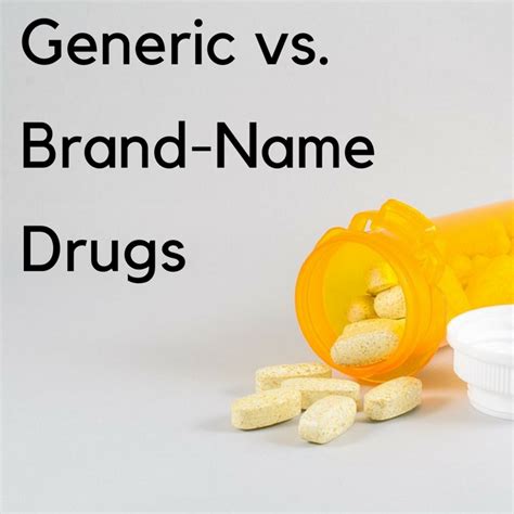 Whats The Difference Between Generic And Brand Name Medicine Hubpages