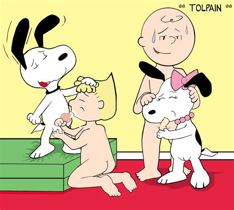 Post Belle Charlie Brown Peanuts Sally Brown Snoopy Tolpain
