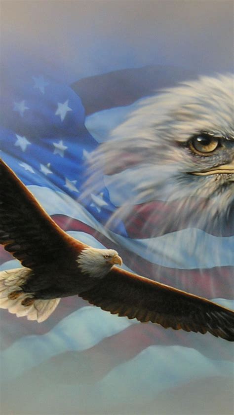 Free Download American Flag Eagle Wallpaper Hd Wallpaper Background